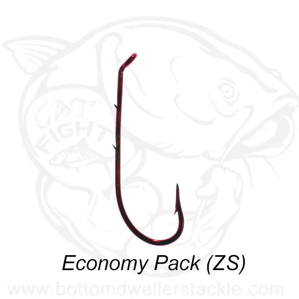 Tru-Turn Bait Holder Hook Blood Red Model 303ZS Economy Pack
