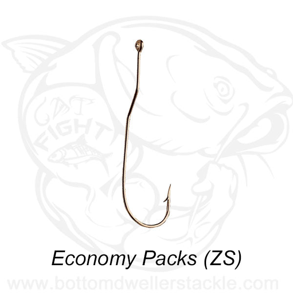 Tru-Turn Aberdeen Hooks Real Gold Plating Finish Panfish Hook Model 888ZS Economy Pack