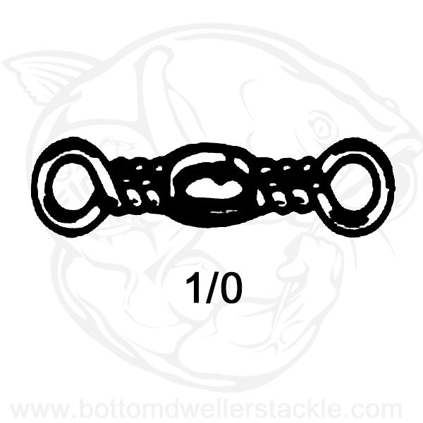 Do-It Brass Barrel Swivels Size 1/0