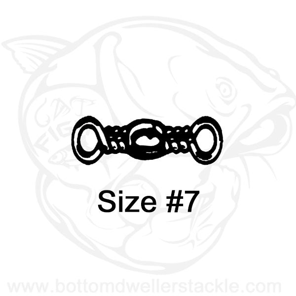 Do-It Brass Barrel Swivels Size 7