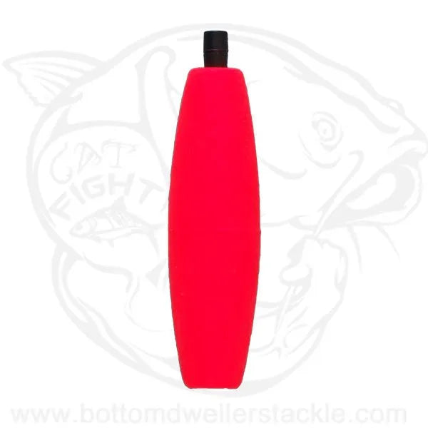 Comal cigar foam peg float no slot red 2.5 inch