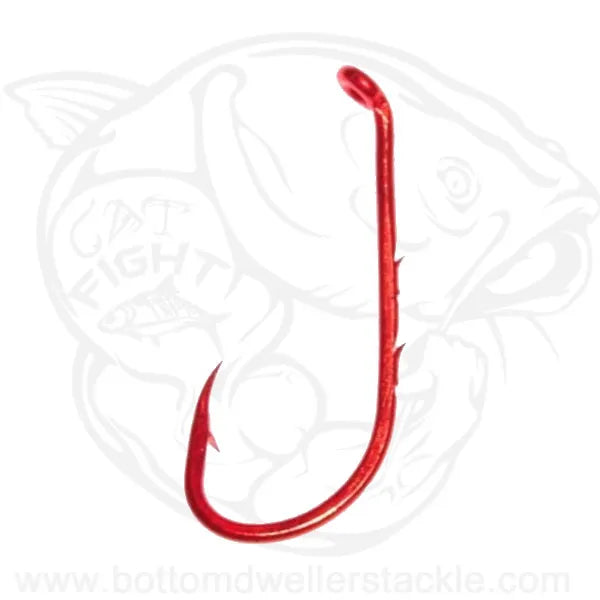 Daiichi Baitholder Hook Bleeding Bait Red Model D23