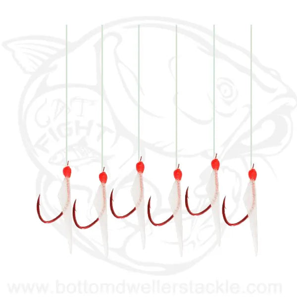 Daiichi Sabiki Rig with white tail