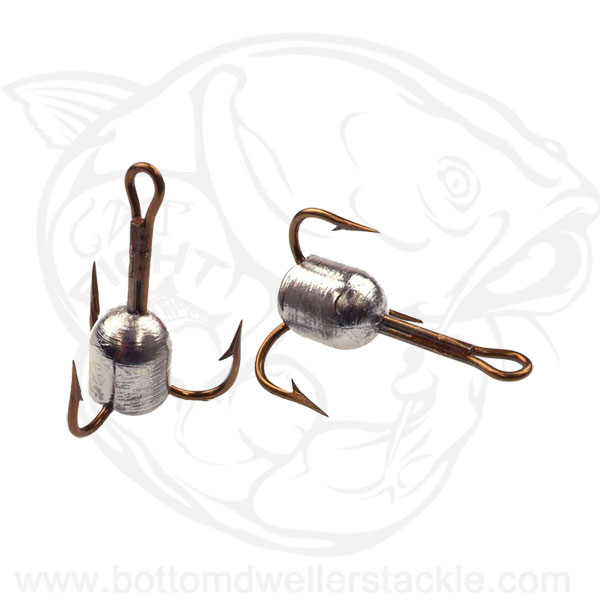 Mustad 3551 Bronze Treble Hooks