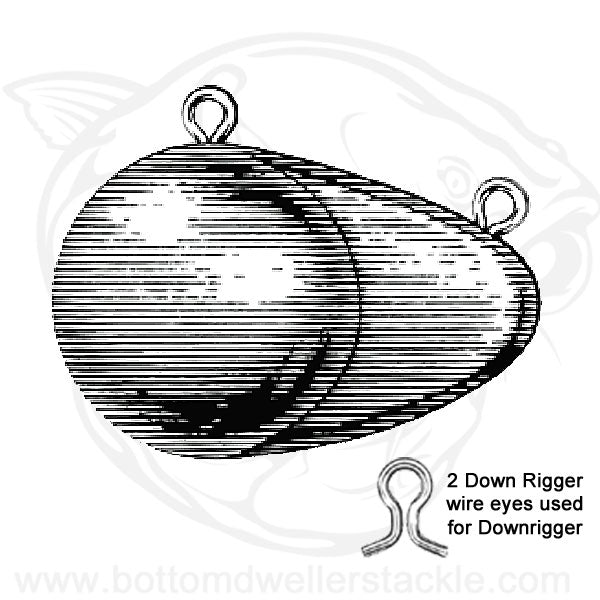 Do-IT Downrigger Ball Sinker Molds