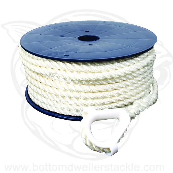 Invincible Marine 3 Strand Twisted Nylon Anchor Rope