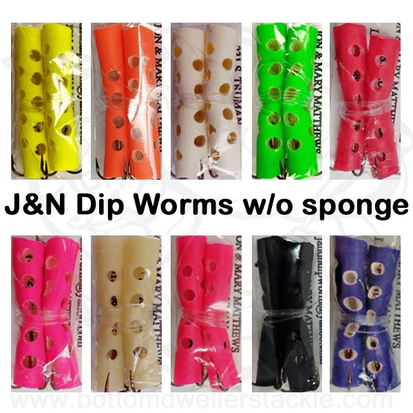 J&amp;N Dip Worms with out Sponge