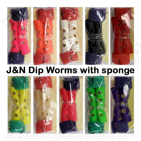 J&amp;N Dip Worms with sponge
