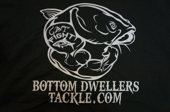 Bottom Dwellers Tackle T-Shirt - Black Tribal