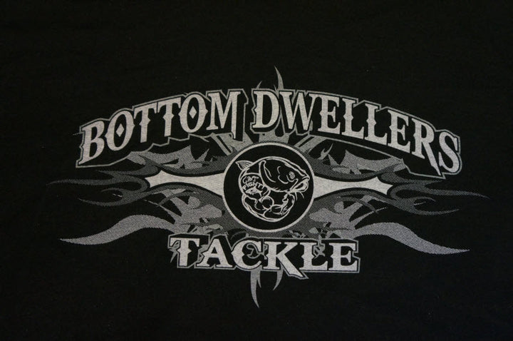 Bottom Dwellers Tackle T-Shirt - Black Tribal
