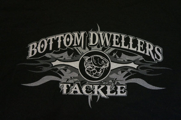 Bottom Dwellers Tackle Hoodie - Black Tribal