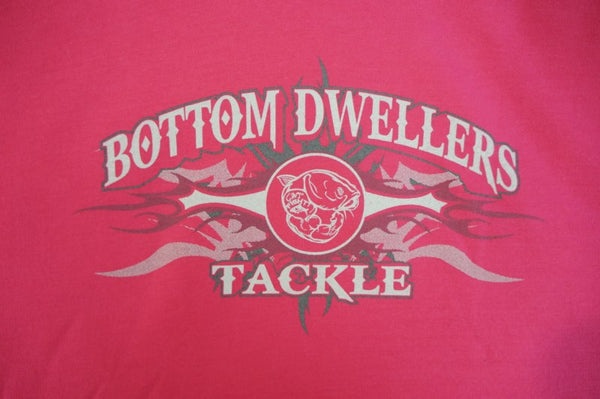 Bottom Dwellers Tackle Hoodie - Pink Tribal