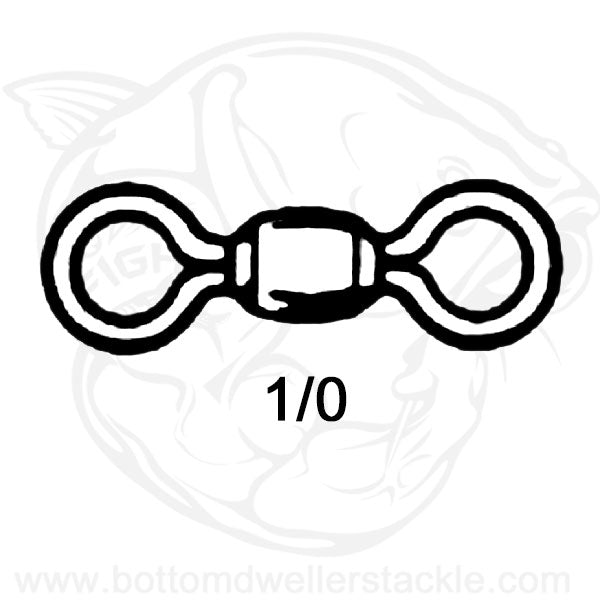 Do-It Crane Swivels Size 1/0 Nickel Finish