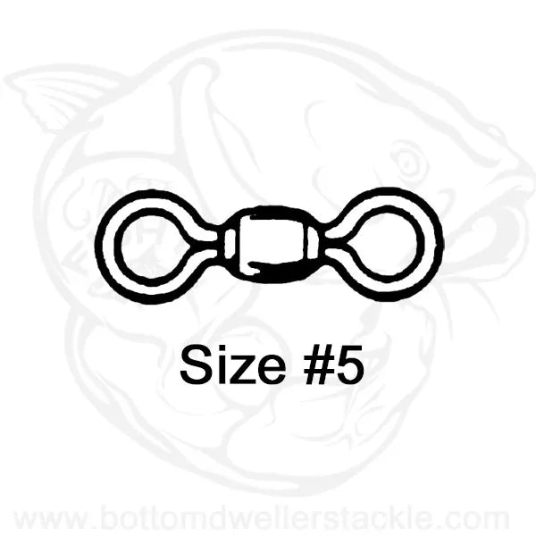 Do-It Crane Swivels Size 5 Nickel Finish