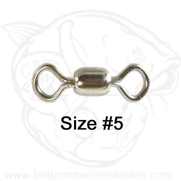 Do-It Crane Swivels Size 5 Nickel Finish