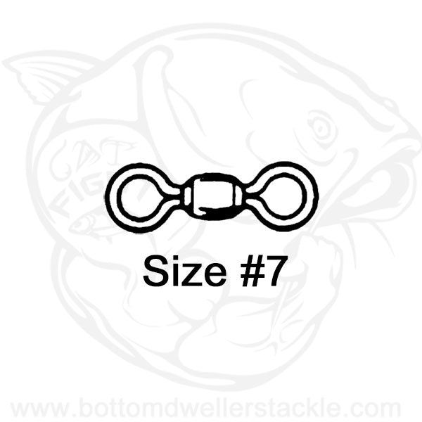 Do-It Crane Swivels Size 7 Nickel Finish