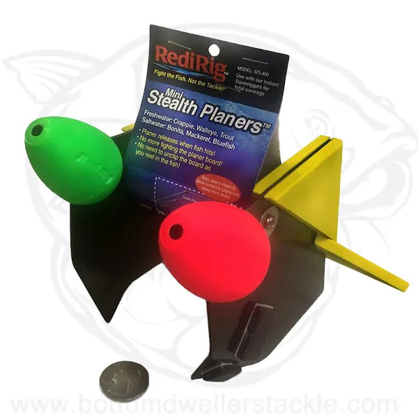 RediRig Small Stealth Planer Floats STL0650