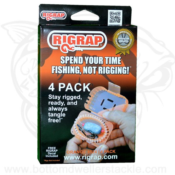 RigRap Fishing Rig Storage Orange 8524
