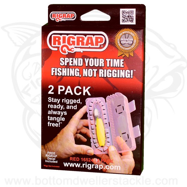 RIGRAP Fishing Rig Storage RED 16524