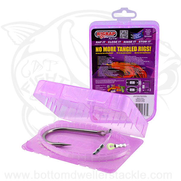 RIGRAP Fishing Rig Storage Purple 161024