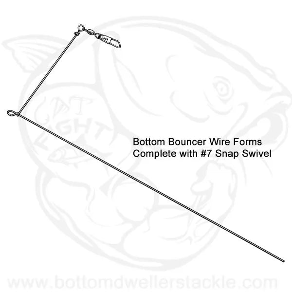 Do-It Bottom Bouncer Wire Forms for Bottom Bouncer Sinker Molds